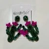 Wanderlust By Abby Cactus Earrings NEW