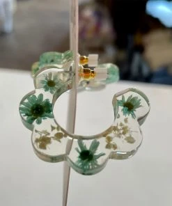 Wanderlust By Abby Floral Hoops NEW