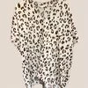 Wanderlust By Abby NEW Plus Size Leopard Print Boxy Top