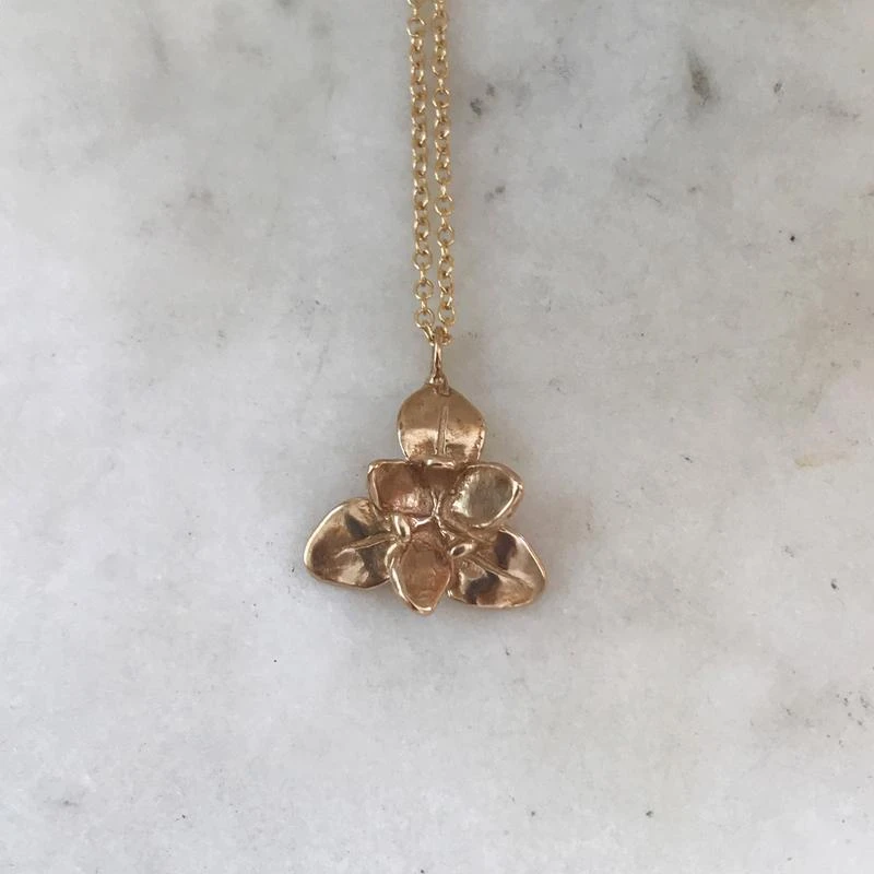 Mimosa Handcrafted Mimosa Iris Necklace 3 Mimosa Handcrafted Mimosa Iris Necklace