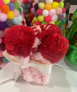 Wanderlust By Abby ALMA HOME SOCKS, RED