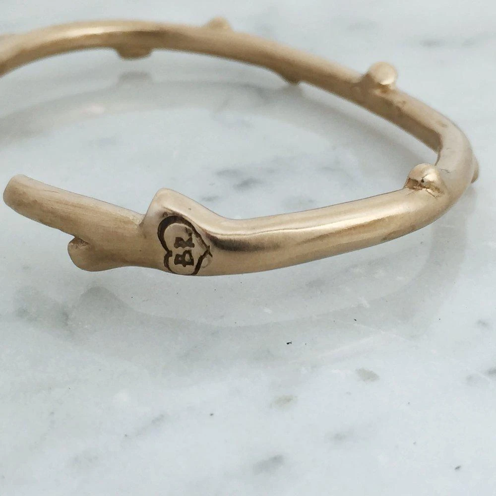 Mimosa Handcrafted Mimosa Red Stick Love Cuff Bangle JEWELRY 4 Mimosa Handcrafted Mimosa Red Stick Love Cuff Bangle JEWELRY