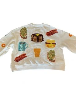 Queen Of Sparkles QOS Queen Of Breakfast Sweatshirt