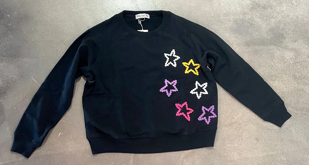 Wanderlust By Abby NEW Wildfox Celestial Stitches Sweatshirt 3 Wanderlust By Abby NEW Wildfox Celestial Stitches Sweatshirt