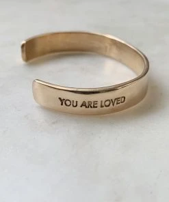 Mimosa Handcrafted NEW Mimosa You Are Loved Cuff