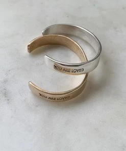 Mimosa Handcrafted NEW Mimosa You Are Loved Cuff 7 Mimosa Handcrafted NEW Mimosa You Are Loved Cuff