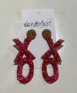 Wanderlust By Abby X's And O's Earrings NEW