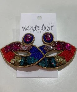 Wanderlust By Abby Give Me A Kiss Earrings