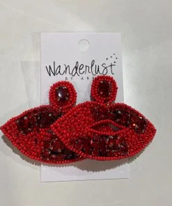Wanderlust By Abby Give Me A Kiss Earrings