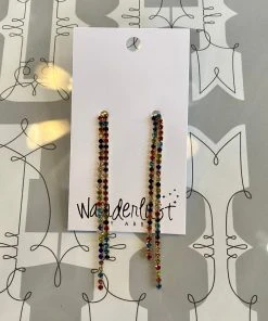 Wanderlust By Abby NEW Rainbow Drop Earrings