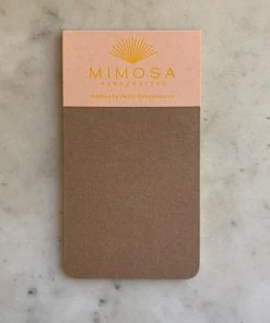 Mimosa Handcrafted NEW Mimosa Live Out Love Letterpress Notebook