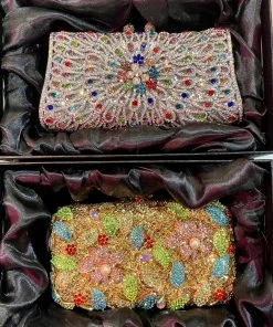 Wanderlust By Abby NEW Jeweled Evening Clutches
