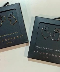 Wanderlust By Abby JEWELRY Small Heart Hoop Earrings