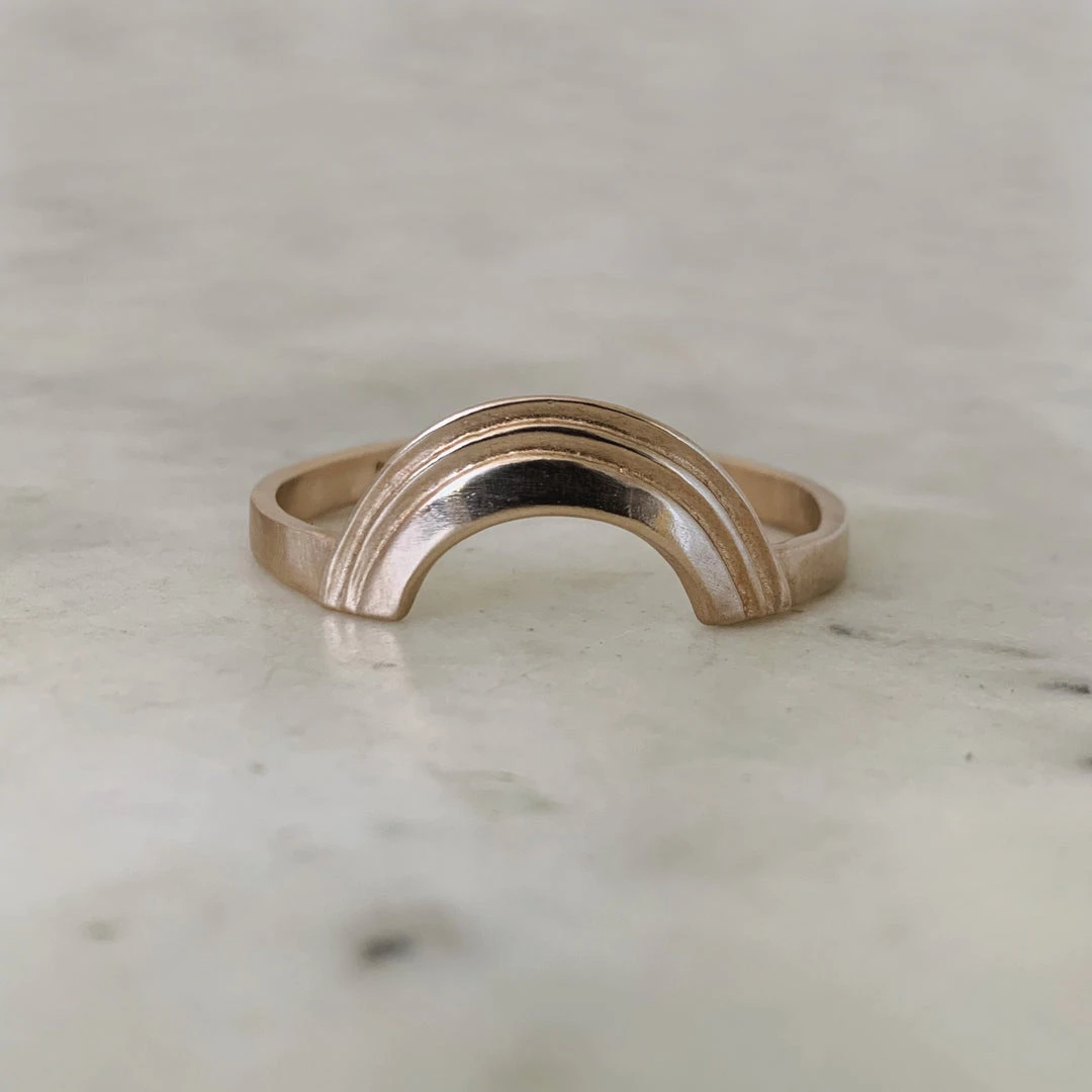 Mimosa Handcrafted Mini Rainbow Cuff 3 Mimosa Handcrafted Mini Rainbow Cuff