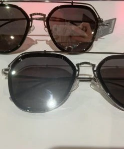 Wanderlust By Abby Black Rimmed Fashion Sunglasses