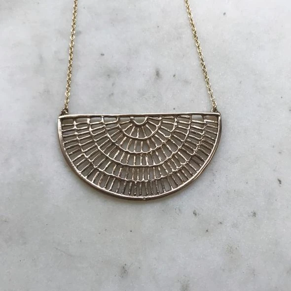 Mimosa Handcrafted NEW Mimosa Shimmering Sun Necklace 3 Mimosa Handcrafted NEW Mimosa Shimmering Sun Necklace