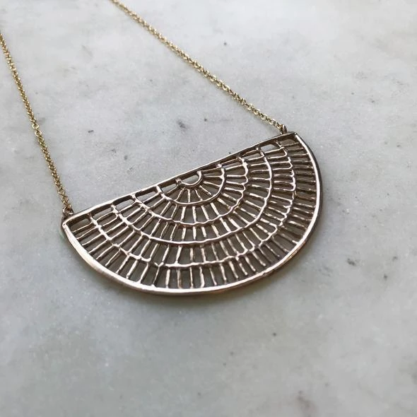 Mimosa Handcrafted NEW Mimosa Shimmering Sun Necklace 4 Mimosa Handcrafted NEW Mimosa Shimmering Sun Necklace