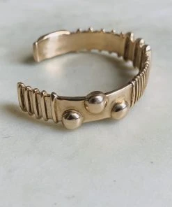 Mimosa Handcrafted Tactile Cuff NEW