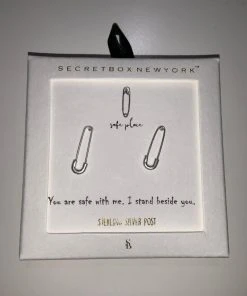 Wanderlust By Abby NEW Safety Pin Earrings