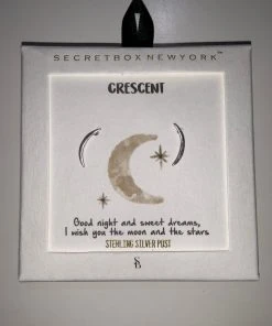 Wanderlust By Abby Crescent Moon Earrings