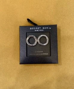 Wanderlust By Abby Chunky Hoop Studs