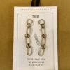 Wanderlust By Abby Chain Link Dangle Earrings