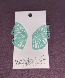Wanderlust By Abby Acrylic Butterfly Earrings