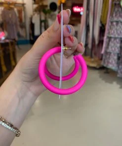 Wanderlust By Abby NEW Matte Hoops