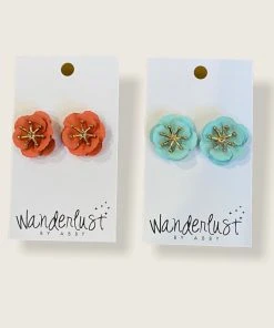 Wanderlust By Abby NEW Flower Studs