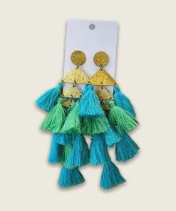 Wanderlust By Abby Multi-Tassel Dangles