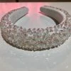 Wanderlust By Abby NEW White Bedazzled Headband