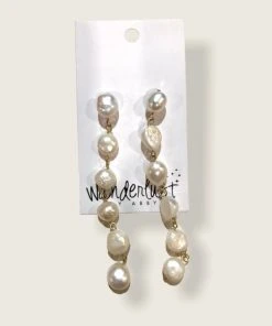 Wanderlust By Abby Pearl Dangle Earrings