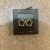 Wanderlust By Abby Gold Star Stud Earrings NEW
