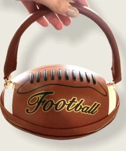 Wanderlust By Abby Football Purse NEW