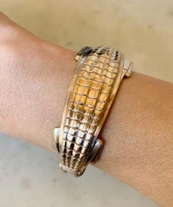 Mimosa Handcrafted NEW Mimosa Alligator Bracelet