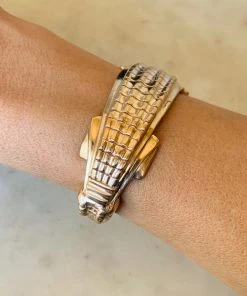 Mimosa Handcrafted NEW Mimosa Alligator Bracelet