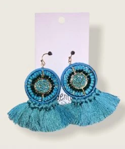 Wanderlust By Abby Turquoise Beaded Dangle