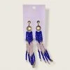 Wanderlust By Abby NEW Blue And Pink Beaded Dangle