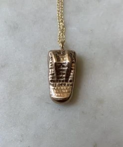 Mimosa Handcrafted Mimosa Alligator Head Necklace