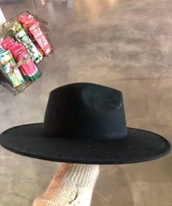 Wanderlust By Abby ACCESSORIES Black Fashion Hat