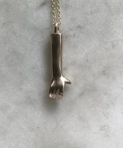 Mimosa Handcrafted Mimosa Take My Hand Necklace