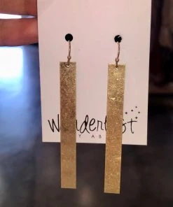 Wanderlust By Abby Bar Dangle Earrings NEW