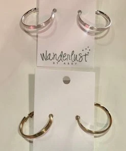 Wanderlust By Abby NEW Clip On Hoops