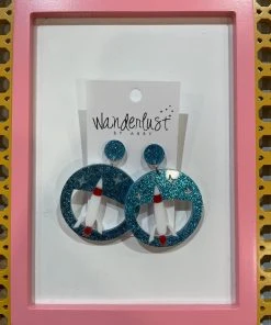 Wanderlust By Abby Spaceship Earrings