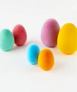 Wanderlust By Abby Flocked Easter Egg