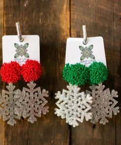 Wanderlust By Abby Snowflake Earrings