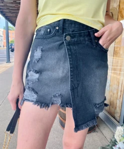 Wanderlust By Abby Judy Overlap Skirt NEW