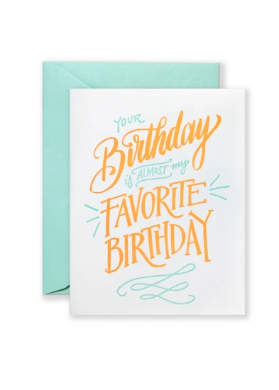 Wanderlust By Abby Almost Favorite Birthday Greeting Card 3 Wanderlust By Abby Almost Favorite Birthday Greeting Card