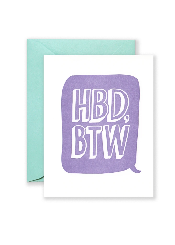 Lion Heart Prints Holidays HBD BTW Card 3 Lion Heart Prints Holidays HBD BTW Card