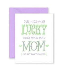 Wanderlust By Abby NEW Lucky Mom Greeting Card